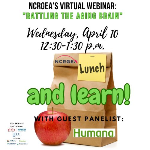 APRIL 2024 Lunch and Learn logo