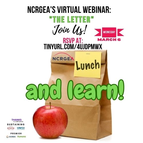 MARCH 2024 Lunch and Learn date logo