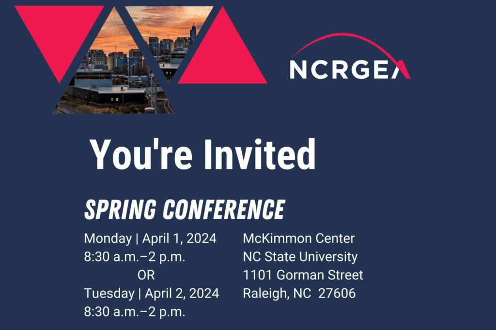 NCRGEA 2024 Spring Conference NCRGEA