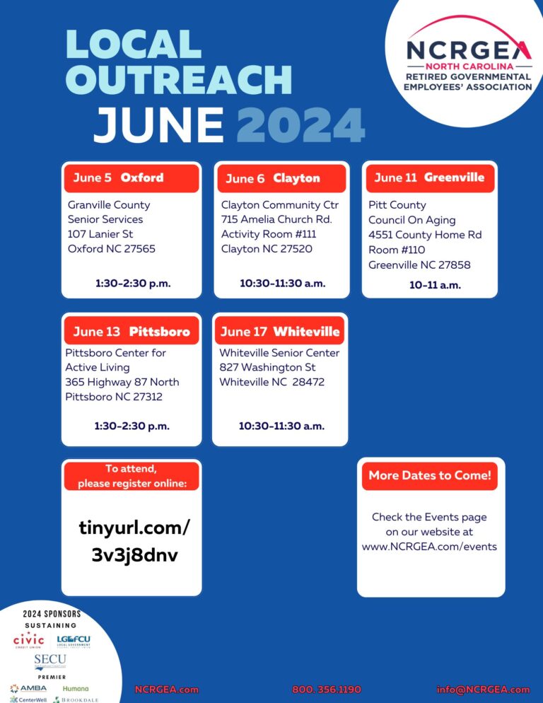JUNE 2024 LIST of Local Outreach