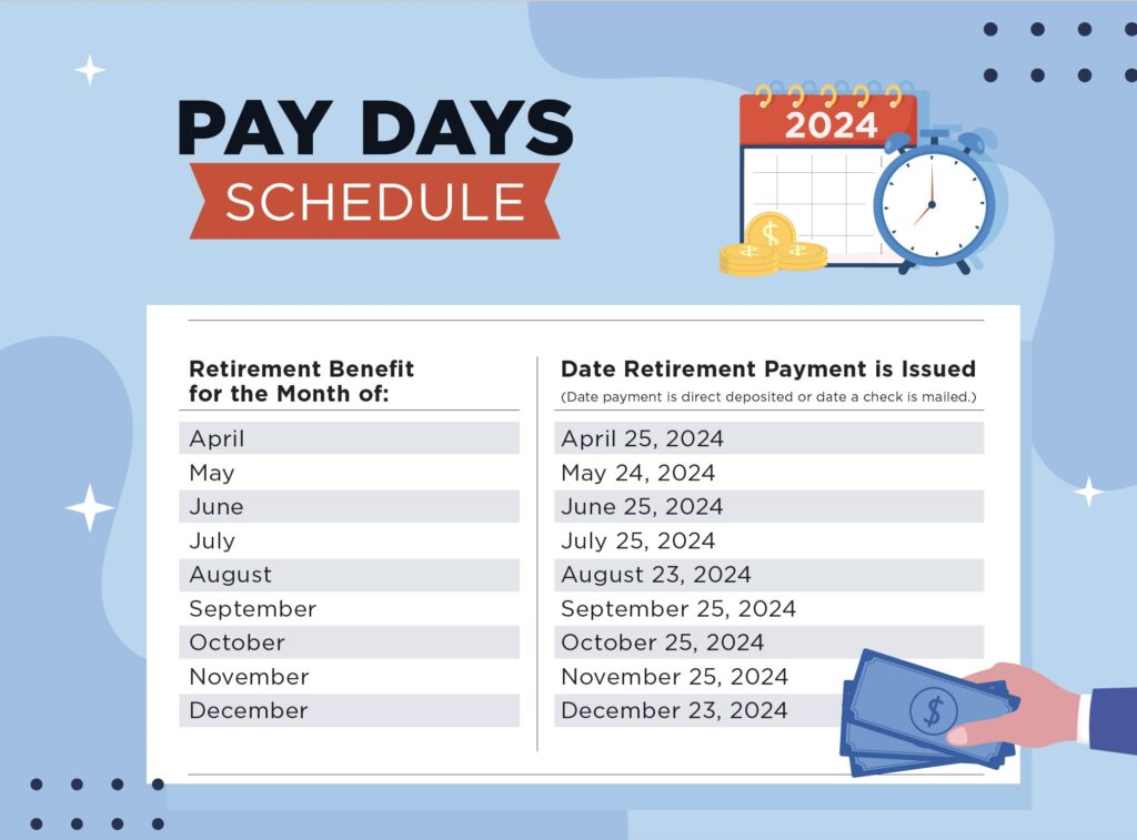 Pay Days Schedule